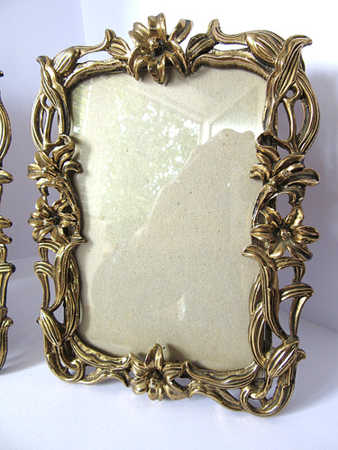 Pair ornate sixtrees gold - ornate,