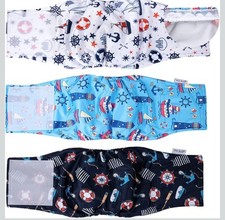 Dog Belly Bands - Washable Dog Diapers Belly Band for Male Dogs, Reusable-(S)