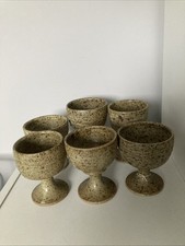 6 x Handcrafted Speckled