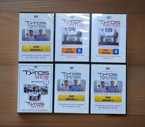 Yamaha tyros tipsters dvd - tyros,