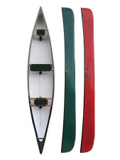 Canoe Three Person Canadian Style - 16ft - Red or Green 