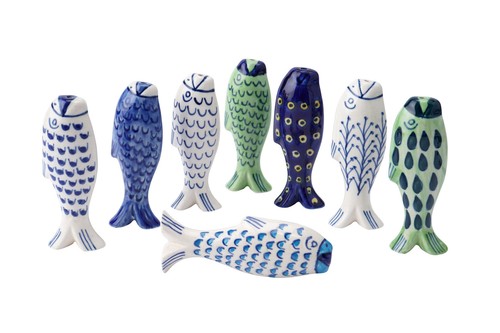 Fish nautical ceramic light - fish,