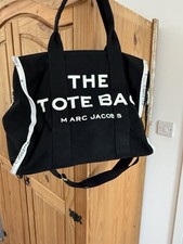 Marc Jacobs Black Canvas Tote
