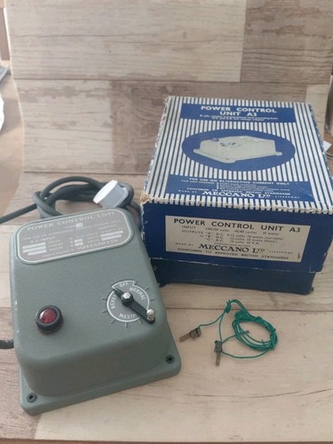 Meccano power control unit - meccano,