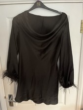 ZARA WOMEN MINI DRESS WITH