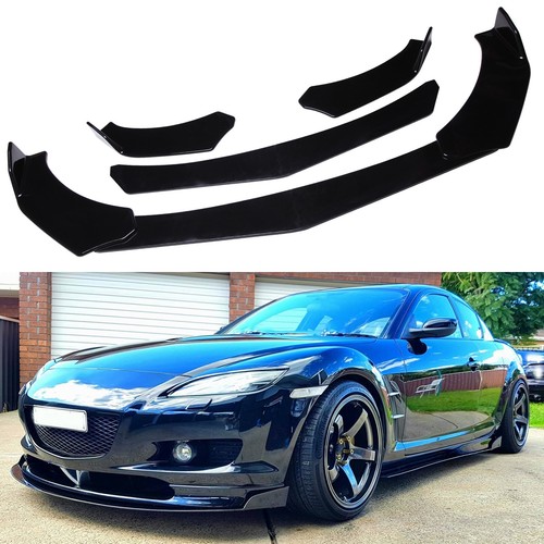 Glossy black front - glossy, lip