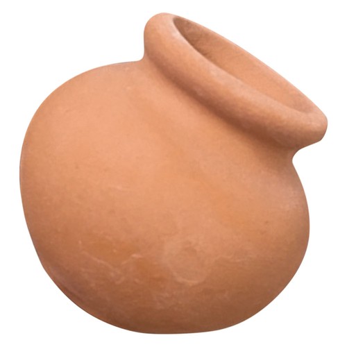 Terracotta clay plant pot - terracotta,