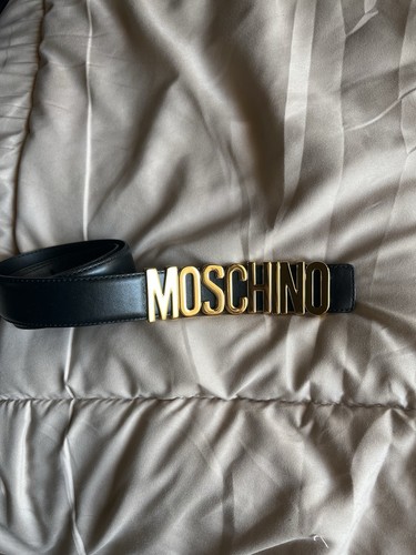 Moschino women leather belt - moschino,