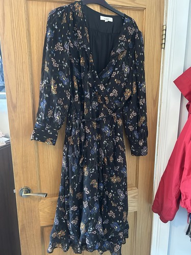 Per una black gold floral - black, maxi