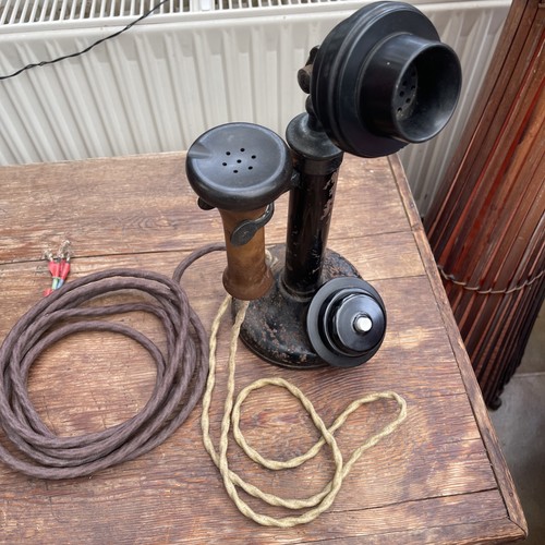Stick type telephone - type, (