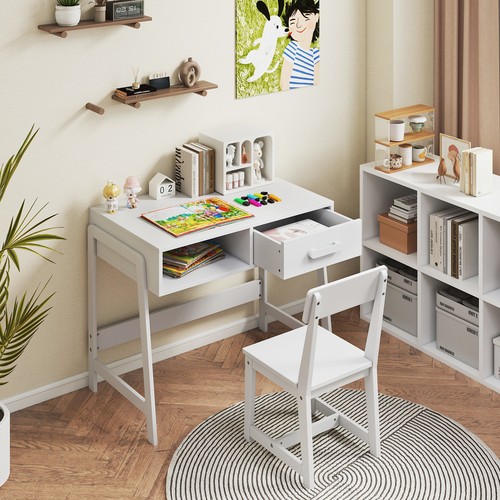 Kids white desk - kids,