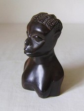 Vintage Carved Ebony African
