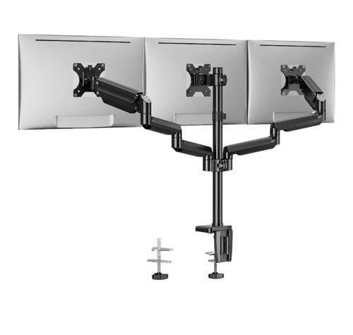 Gear triple monitor stand - er,