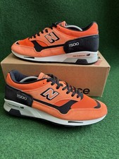 New Balance 1500 Neo Orange / Black Made In England Mens Trainers UK 10 M1500NEO