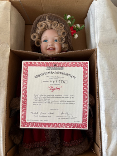 Ashton drake lydia doll never - ashton-drake, doll.