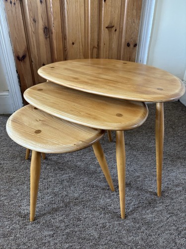 Ercol nest blonde pebble - of,