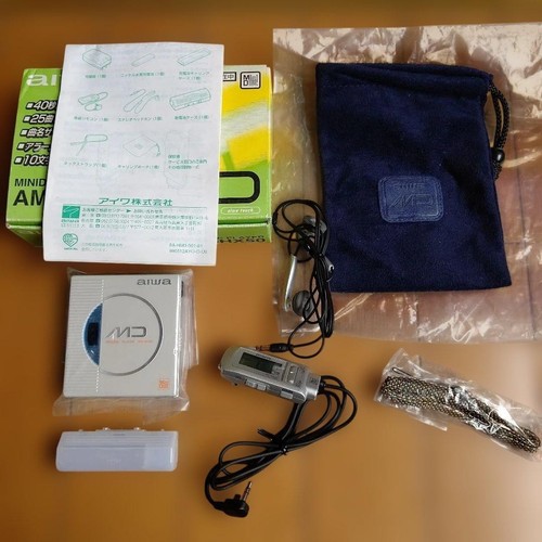 Aiwa hx50 portable minidisc - aiwa,