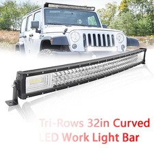 32" 360W Curved LED Work Light