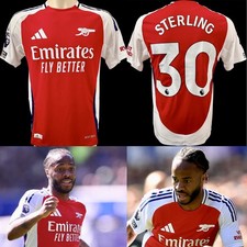 Raheem Sterling MATCH WORN Arsenal 2024/25 Player Home Shirt KNOWN MATCH *COA*