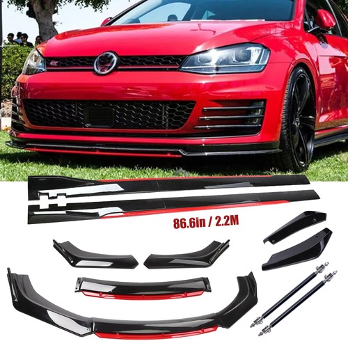Front bumper lip spoiler - bumper,