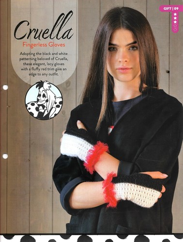 Disney cruella fingerless - disney,