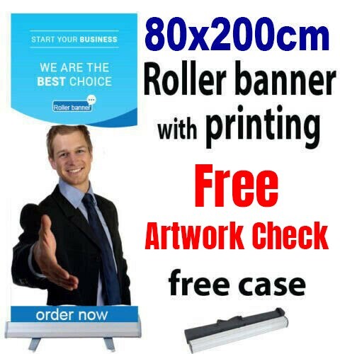 80x200cm roller banner print - 80x200cm,