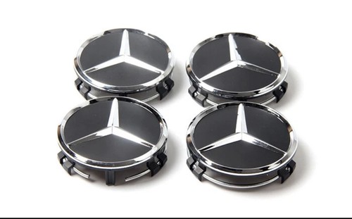 Mercedes black wheel - mercedes, centre