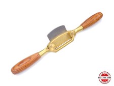 Luban Solid Bronze Curved Sole Spokeshave | By Qiangsheng Tools Co.