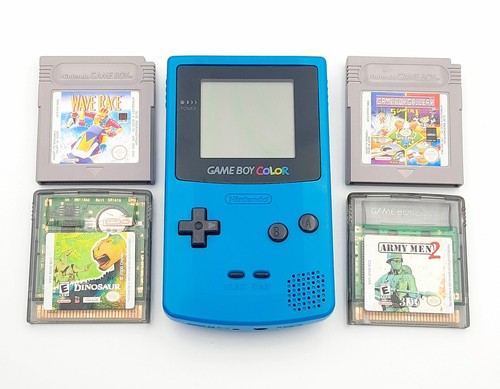 Teal nintendo gameboy - nintendo,