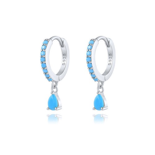Sterling silver 925 turquoise - silver,