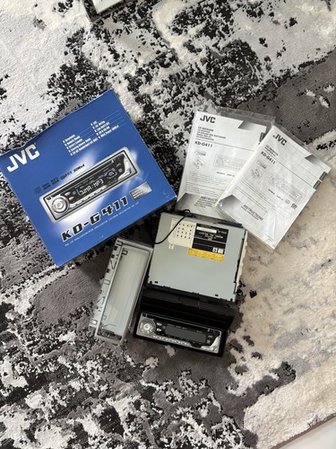 Jvc g411 mp3 car stereo - kd-g411,