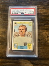 1970 Panini World Cup Bobby Moore Bisvalida PSA 4