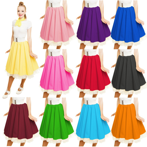 Ladies grease sandy skirt - grease,