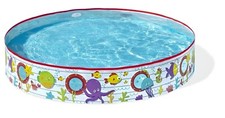 Bestway Fill 'N' Fun Pool Sea Creature Design 5ft Kids Paddling Pool 60" x 10"