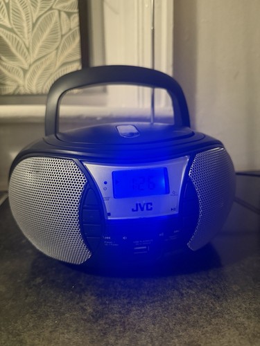 Jvc d222b boombox - rd-d222b,