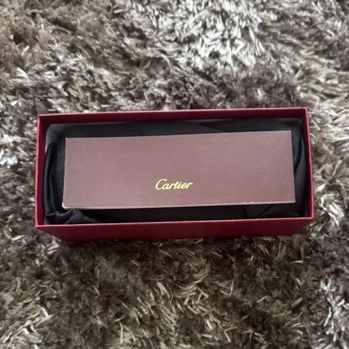Cartier rimless gold metal - cartier,