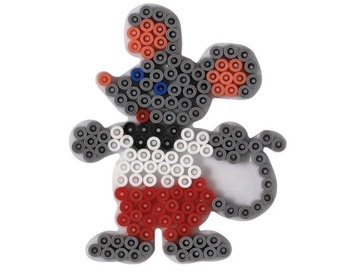 Hama beads mouse peg - mouse,