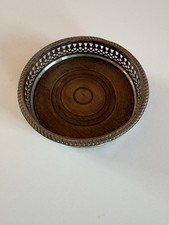 Vintage Silver Plated Wine Bottle Coaster
