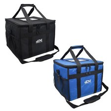 eZone Heavy Duty Insulated Pizza Food Delivery Bag Hot Cold Divider Zipper