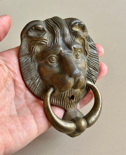 Vintage solid brass - solid, head