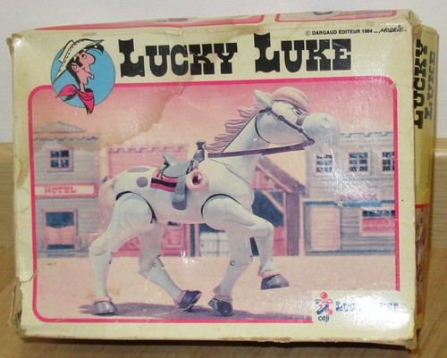 Lucky luke jolly jumper figure - lucky,