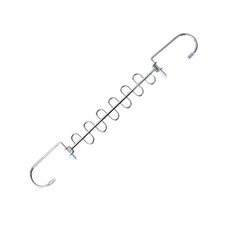  Clothing Hangers Skirt Space Saving Closet Storage Multi-hole Rack