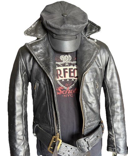 Vintage cal leather chp - 60’s,
