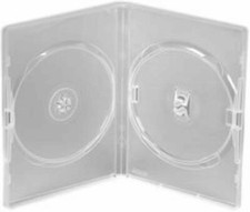 100 X Amaray Double Clear DVD