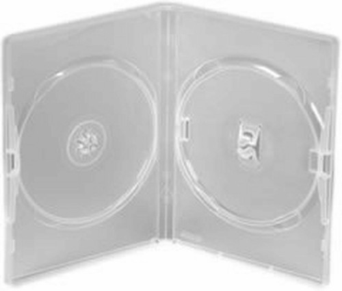 100 amaray double clear dvd - 100,