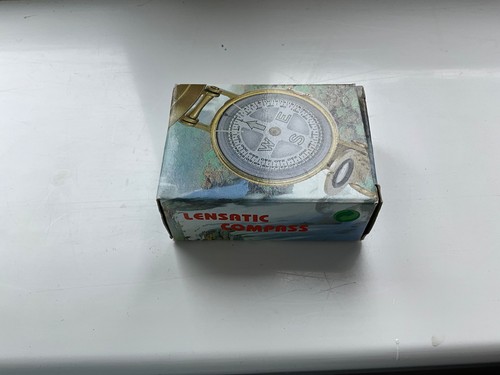 Lensatic directional compass - lensatic,
