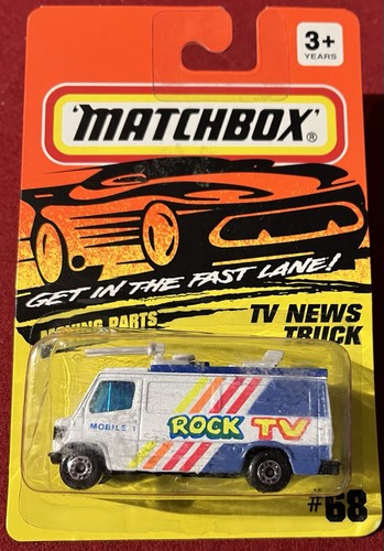 Matchbox news truck - tv,