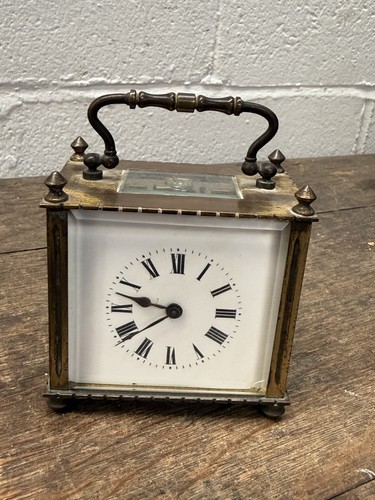 Antique brass cased squat - antique,