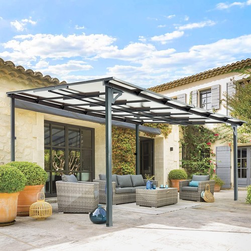 Outdoor metal lean - lean, to