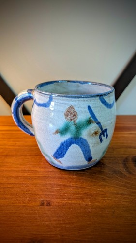 Vintage hand painted folk art - vintage,